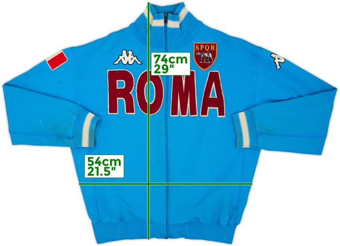 2008-09 Roma Kappa Track Jacket - 5/10 - (XXL)