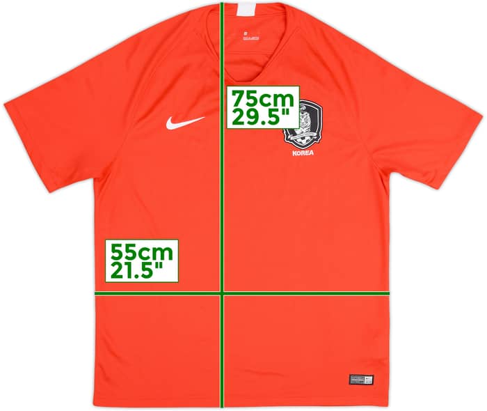 2018-20 South Korea Home Shirt - 7/10 - (XXL)