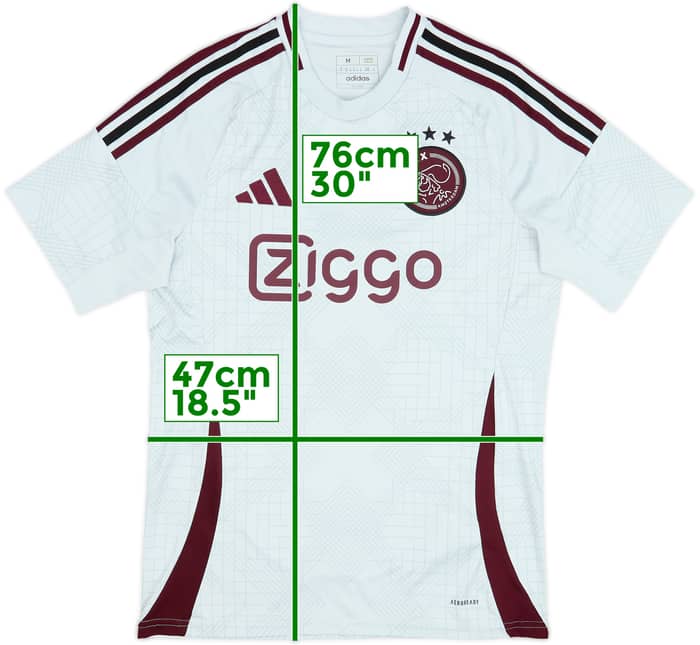 2024-25 Ajax Third Shirt - 8/10 - (M)