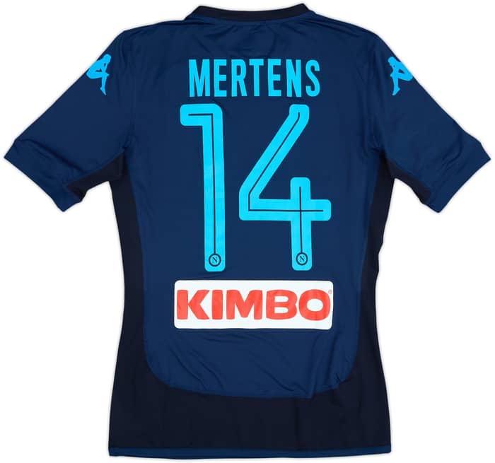2017-19 Napoli Authentic Third Shirt Mertens #14 - 8/10 - (M)