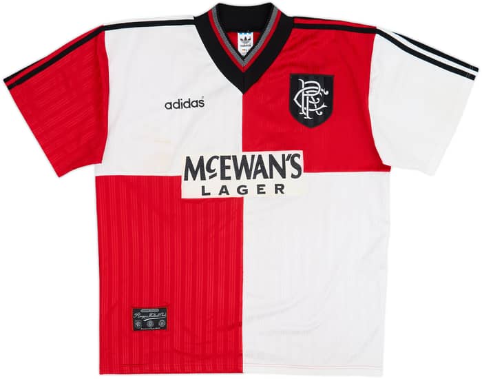 1995-96 Rangers Away Shirt - 6/10 - (XL)