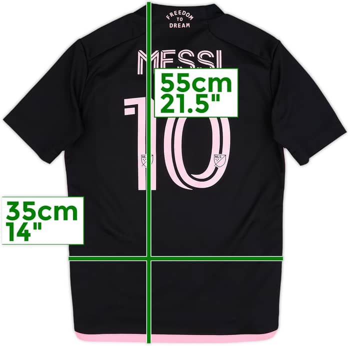 2023-24 Inter Miami Away Shirt Messi #10 - 9/10 - (S.Boys)