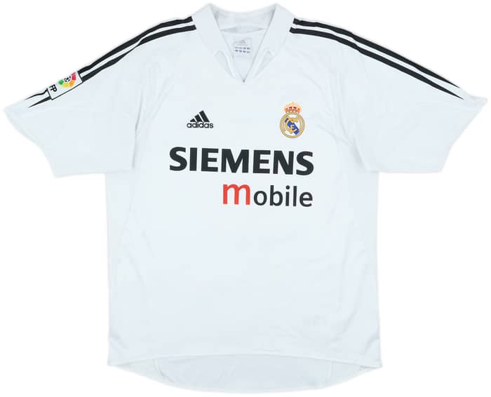 2004-05 Real Madrid Home Shirt Beckham #23 - 6/10 - (M)