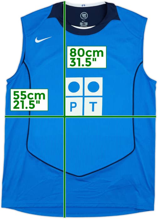 2004-05 Porto Player Issue Nike Training Vest - 8/10 - (L)