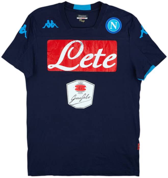 2015-16 Napoli Kappa Cotton Tee - 5/10 - (XL)