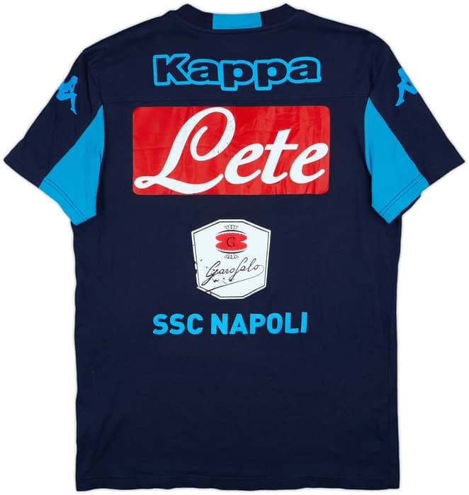 2015-16 Napoli Kappa Cotton Tee - 5/10 - (XL)