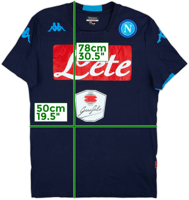 2015-16 Napoli Kappa Cotton Tee - 5/10 - (XL)