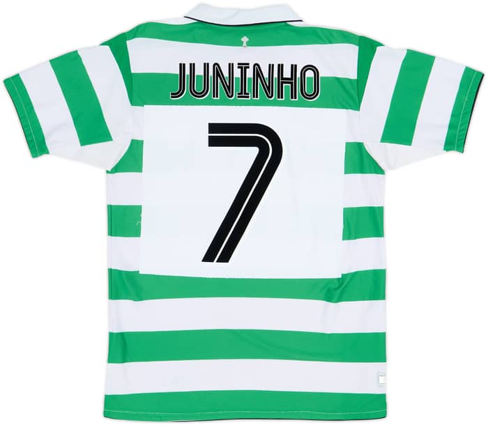 2004-05 Celtic Home Shirt Juninho #7 - 7/10 - (S)