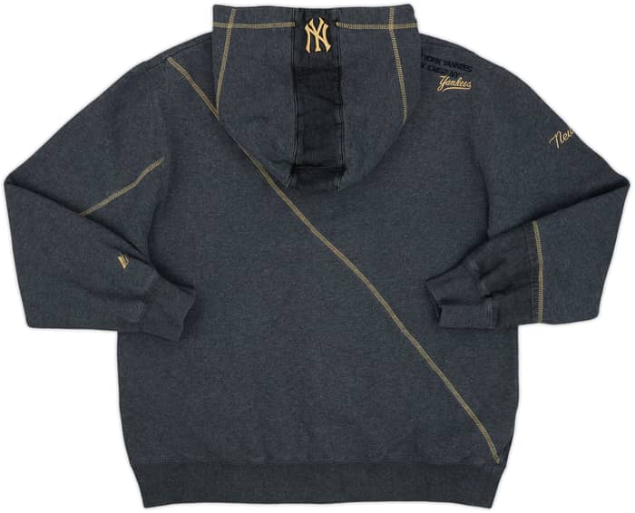 2000s New York Yankees Majestic Full-Zip Hooded Sweat Top - 9/10 - (XL)
