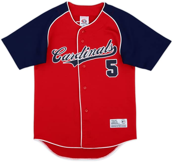 2000s St Louis Cardinals Pujols #5 True Fan Jersey - 6/10 - (L.Boys)