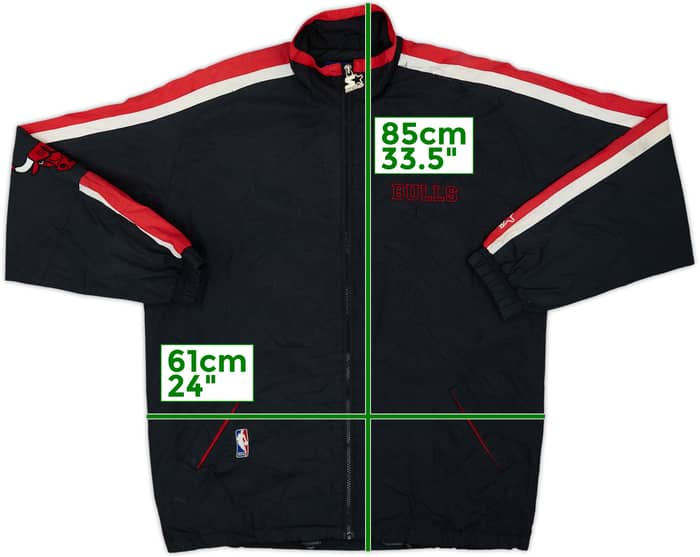 1990s Chicago Bulls Starter Rain Jacket - 6/10 - (M)