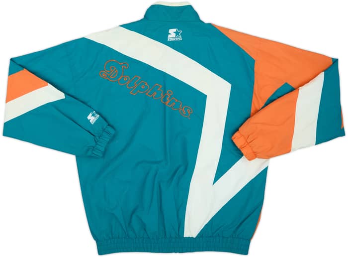 1990s Miami Dolphins Starter Full-Zip Windbreaker Jacket - 8/10 - (M)