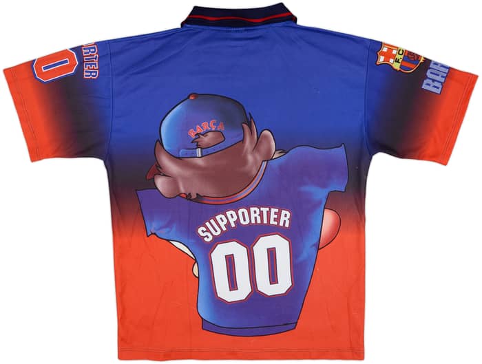 1990s Barcelona x Looney Tunes Graphic Fan Shirt - 5/10 - (XL)