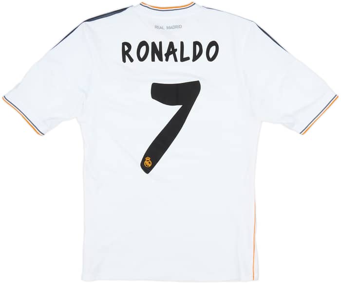 2013-14 Real Madrid Home Shirt Ronaldo #7 - 6/10 - (S)
