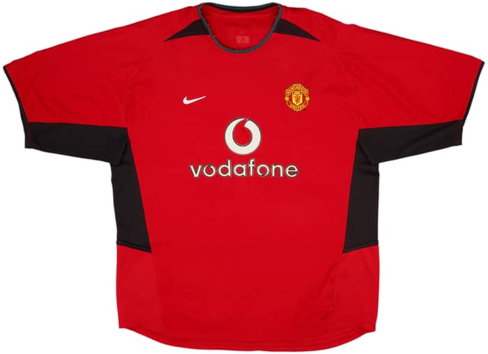 2002-04 Manchester United Home Shirt - 5/10 - (XL)