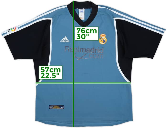 2001 Real Madrid Third Shirt - 4/10 - (L)