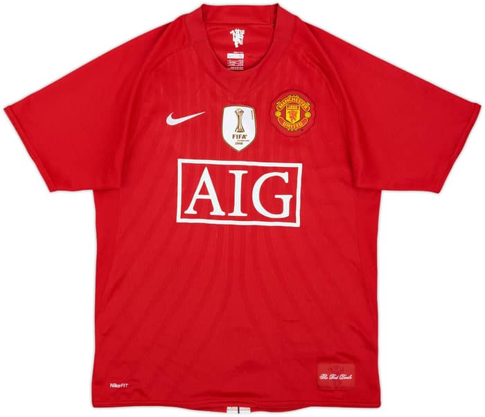 2007-09 Manchester United Home Shirt Ronaldo #7 - 5/10 - (S)