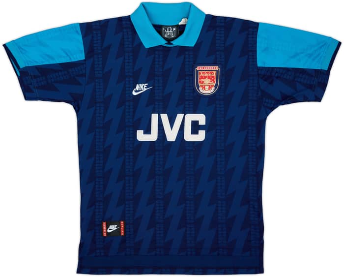 1994-95 Arsenal Away Shirt Schwarz #15 - 7/10 - (M)