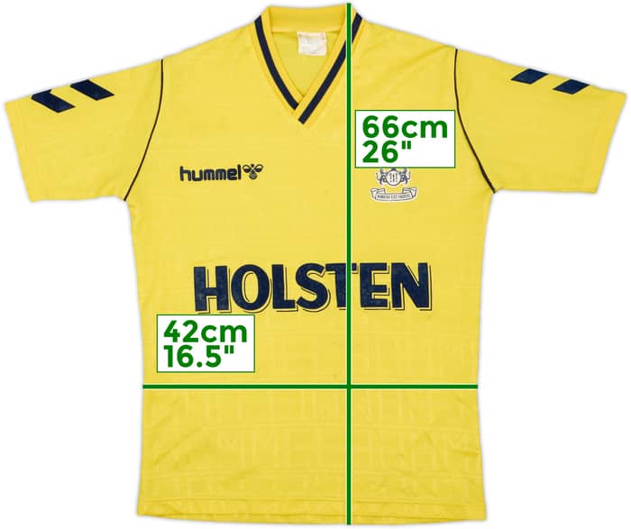 1988-91 Tottenham Away Shirt - 7/10 - (Y)