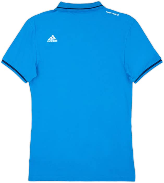 2015-16 Real Madrid CL adidas Polo Shirt - 9/10 - (XS)