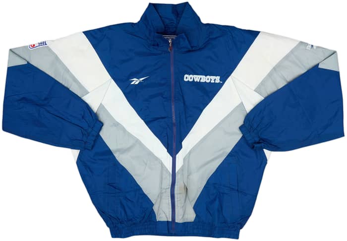 Chaqueta cortavientos Reebok de los Dallas Cowboys de los 1990s - 9/10 - (L)