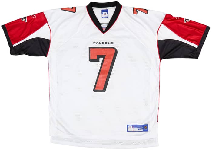 2005-06 Atlanta Falcons Vick #7 Reebok On Field Away Jersey - 6/10 - (XL)