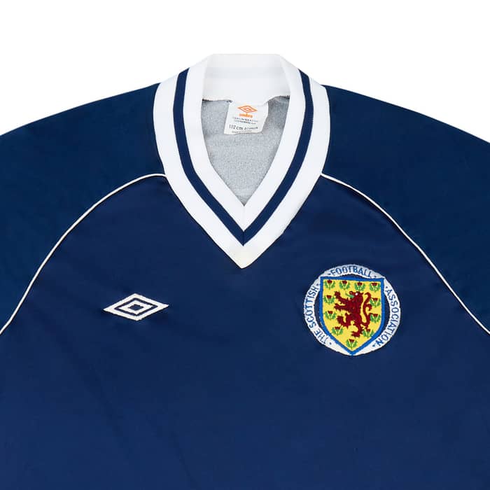 1982-83 Scotland Match Issue Home Shirt #14 (Narey)