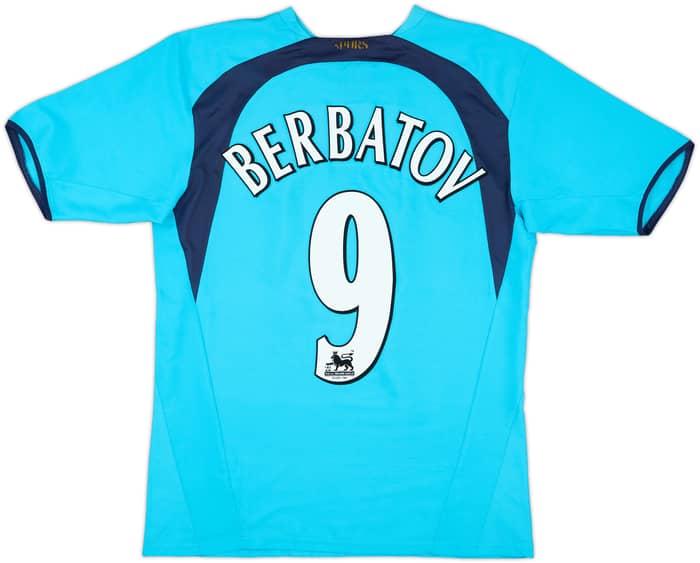 2006-07 Tottenham Away Shirt Berbatov #9 - 9/10 - (S)