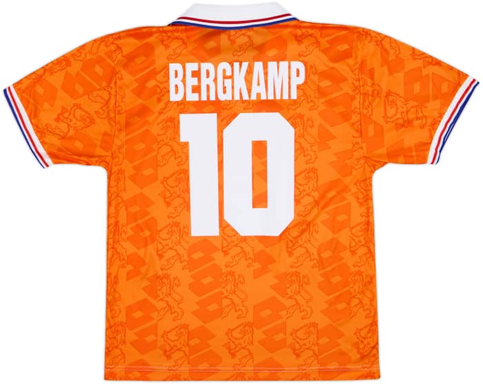 1992-94 Netherlands Home Shirt Bergkamp #7 - 9/10 - (L)