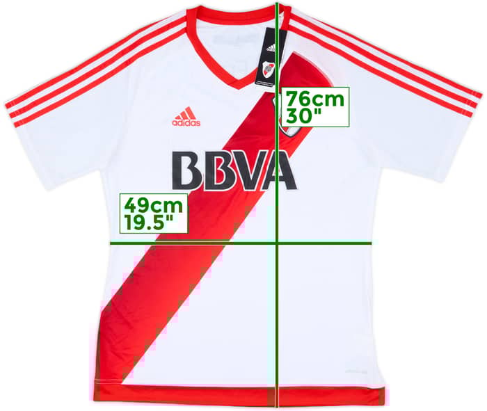 2016-17 River Plate Home Shirt (L)