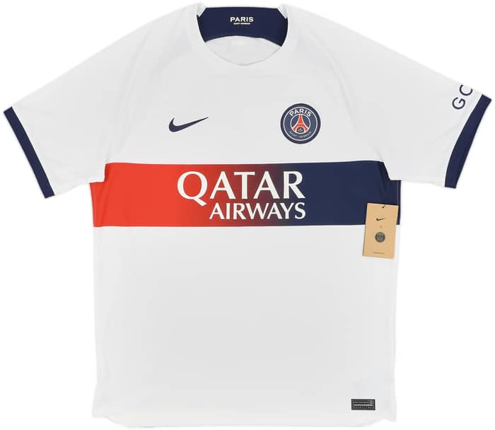 2023-24 Paris Saint-Germain Away Shirt Ugarte #4 (L)