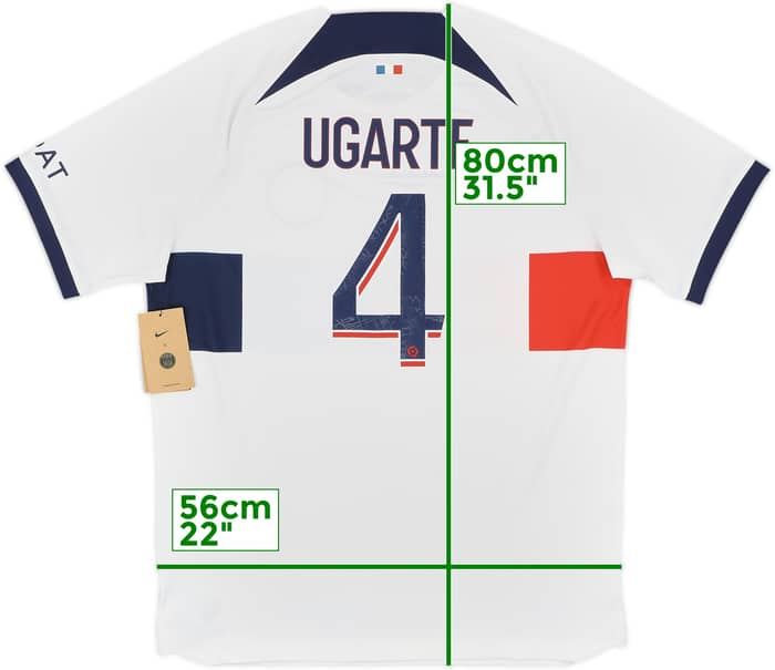 2023-24 Paris Saint-Germain Away Shirt Ugarte #4 (L)