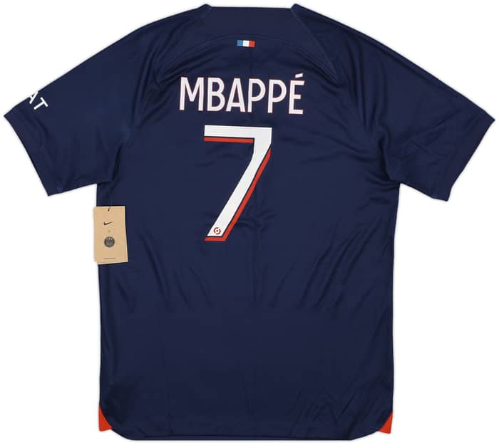 2023-24 Paris Saint-Germain Home Shirt Mbappe #7 (M)