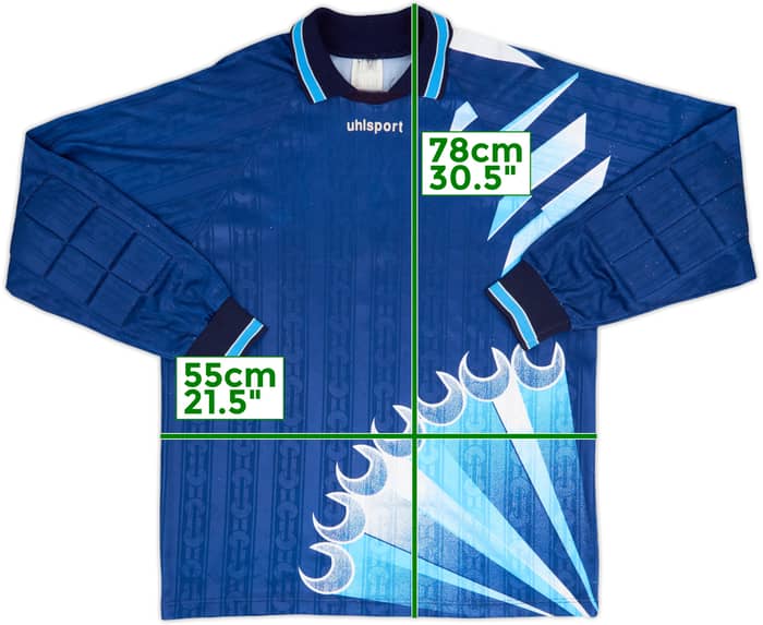 1990s Uhlsport Template GK Shirt #1 - 7/10 - (L)