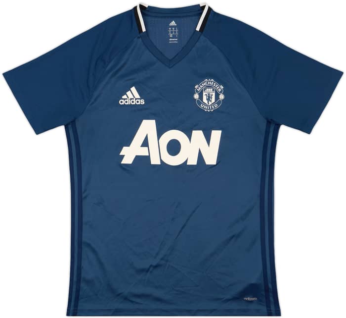 2016-17 Manchester United adizero Training Shirt - 8/10 - (M)