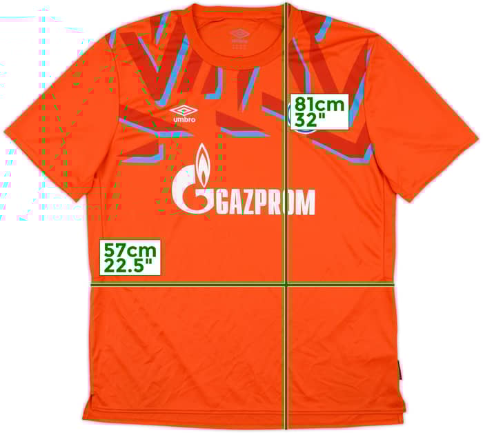 2019-20 Schalke GK S/S Shirt - 8/10 - (XXL)