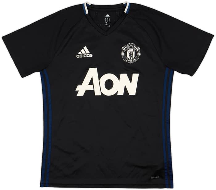 2016-17 Manchester United adizero Training Shirt - 8/10 - (M)