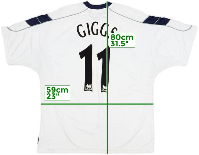 1999-00 Manchester United Third Shirt Giggs #11 - 8/10 - (XXL)