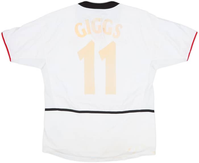 2002-03 Manchester United Away Shirt Giggs #11 - 4/10 - (L.Boys)