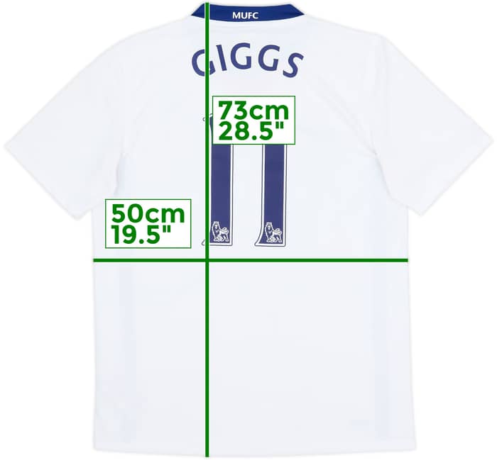 2008-10 Manchester United Away Shirt Giggs #11 - 6/10 - (S)