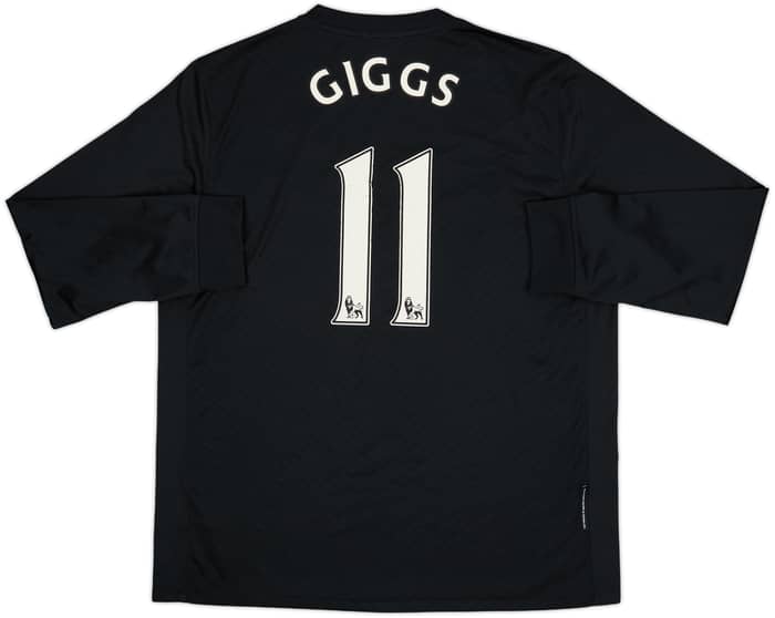 2009-10 Manchester United Away L/S Shirt Giggs #11 - 6/10 - (L)