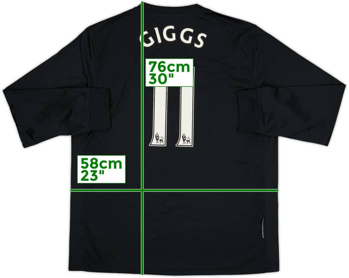 2009-10 Manchester United Away L/S Shirt Giggs #11 - 6/10 - (L)
