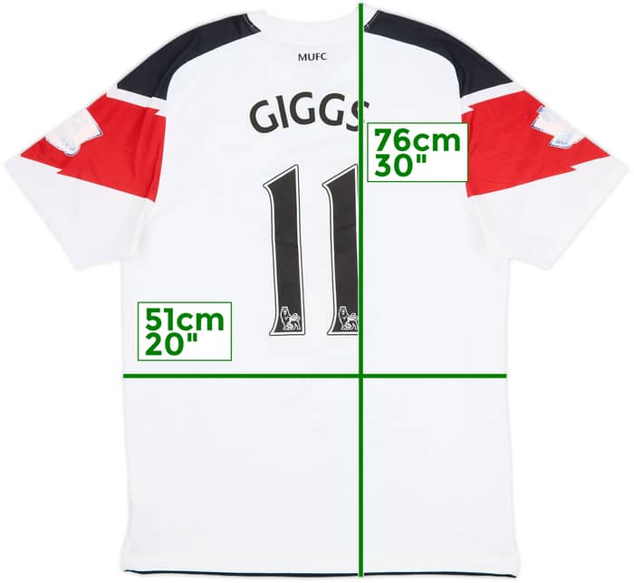 2010-12 Manchester United Away Shirt Giggs #11 - 5/10 - (M)