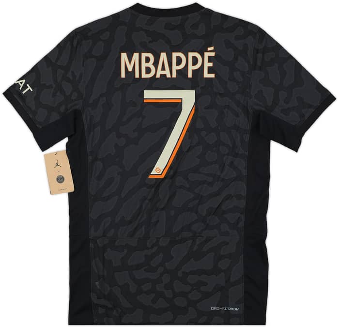 2023-24 Paris Saint-Germain Authentic Third Shirt Mbappe #7 (S)