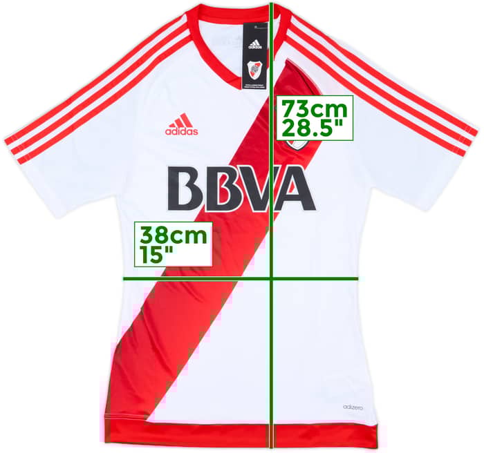 2016-17 River Plate Player Issue Home Shirt (S)
