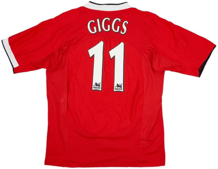 2004-06 Manchester United Home Shirt Giggs #11 - 8/10 - (L)