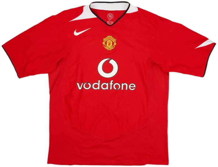 2004-06 Manchester United Home Shirt Giggs #11 - 8/10 - (L)