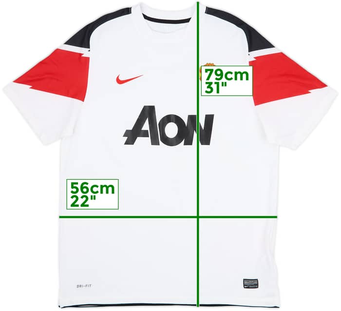 2010-12 Manchester United Away Shirt Giggs - 8/10 - (L)