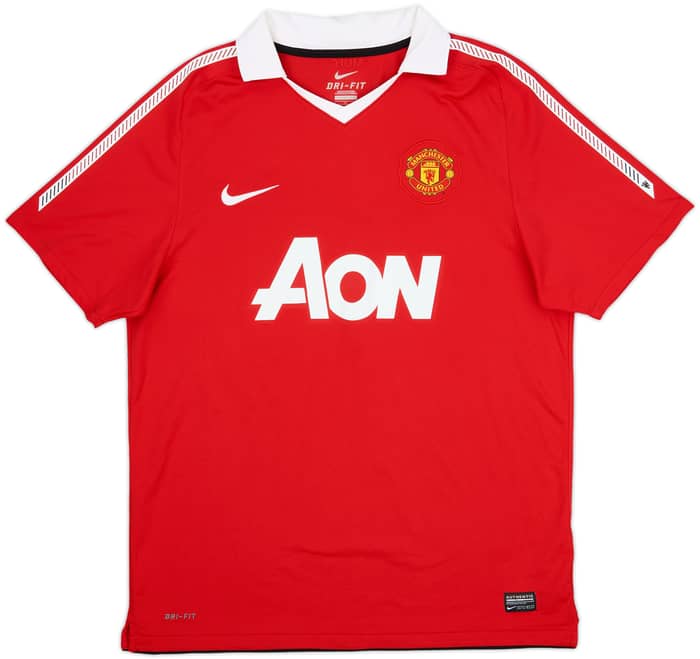 2010-11 Manchester United Home Shirt Giggs #11 - 8/10 - (L)