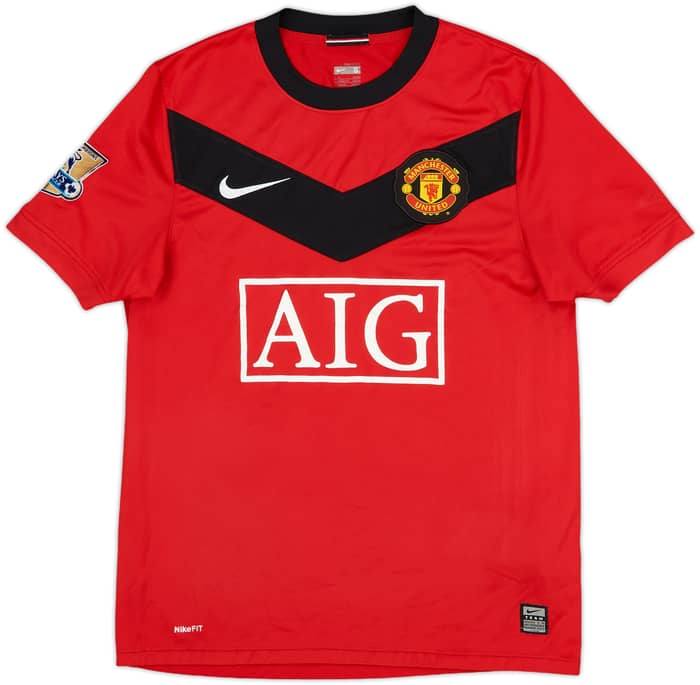 2009-10 Manchester United Home Shirt Giggs Legend #11 - 6/10 - (S)